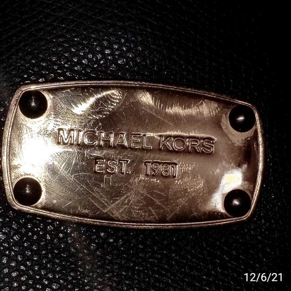 MICHAEL Michael Kors  Travel Black Leather Tote - Picture 8 of 13